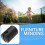 6Pièces Accessoires Trampoline ABS Protège-Poteaux Noir Durable 7