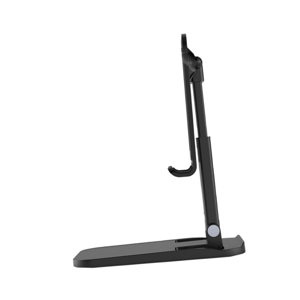 Adjustable Foldable Phone Stand For Desk, Stable Desktop Holder For Home Office And Video Calls, Black 9092120277067