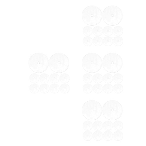 400Pcs Eva Foam Clear Earring Back Pads Secure Self-Adhesive Support 2