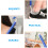 2Pcs Compact ABS Dressing Sticks Two-in-One Shoe Lifters for Disabled 4