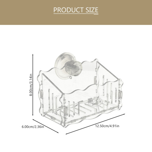 Acrylic Plant Holder For Aquarium Cup Shape 1pack 1
