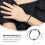 2Pcs Adjustable Black Evil Eye Braided Bracelet Woven Gift for Couples 4