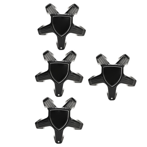 4pcs 98366785XK Black Wheel Hub Caps 5hole 21-23 1