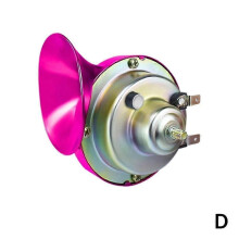 (12V Rose Red) 12V 300DB Super Loud Train Horn Waterproof for Motorcycle Car Truck SUV Boat