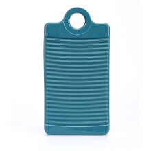 Plastic Washboard for Clothes Cleaning, Antislip Thickened Laundry Washing Board, Green Durable Design