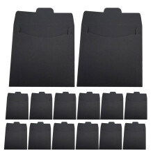 100Pz Sleeve Cartaceo Nero Per Cd Dvd Conservazione Versatile