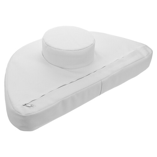 Pad Massaggio Bianco PU Spugna Per Salone Cuscino Comfort