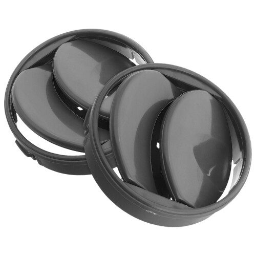 2Pz Diffusori Aria Auto ABS Nero Compatibili Per Posti