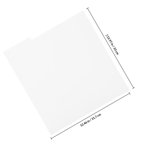 8Pz Separa in PVC Bianco Per Classe Versatili 1