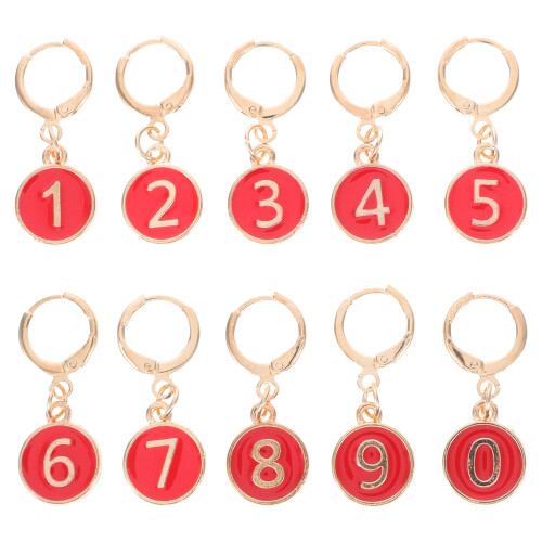 1Set Marcatori Rotondi in Per Contatore Ago Numetato
