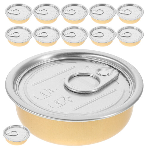 12Pz Scatole in Alluminio Resistenti Per Conservare Dolci E Alimenti