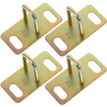 4Pz Blocca Sedile Elettrica Metallo Dorato Pratico E Robusto