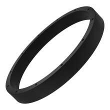 Base Porta Bombola Propano in Silicone Nero, Per Outdoor