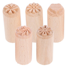 Holz Clay Stempel Beige Robuste Muster Für Töpfern DIY