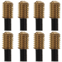 8Pz Viti Riparazione Sax Materiale Ottone Dorato Per Strumenti A