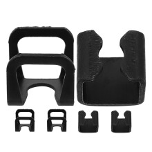 6Pz Jack Clip Pompa Olio in Acciaio Nero Per Uso Casa