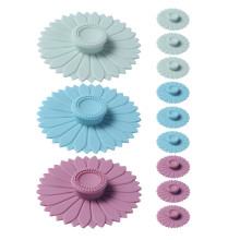12Pz Coperchi Silicone Girasole Tappo Per Tazze