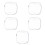 5St Compatibele Transparante Tpu Watch Shell Met Screen Protector 1