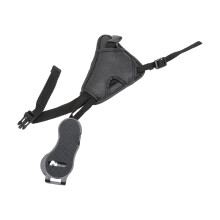 Zwarte PU Polsriem Camera Grip Voor Buiten Gebruik