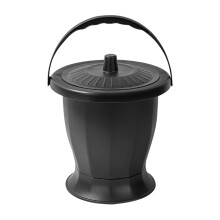 Portatile in PP Nero Antiscivolo E Isolante Odori