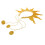 Fascia Arancione Party E Halloween Design Unico 8