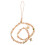 Bracciale Telefono Charm Strap Con Ciondolo Perline Color Oro 1