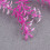 Duurzame Plastic Paars Aquarium Versiering Visornament 7