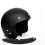 Visiera in Pelle Nera Per Casco Retrò 3