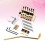 1Set Golden Metal Saddle Bridge for 6 String Guitar Replacement 3
