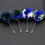 16Stk Broschen Deko Stoffblumen Anzug Pins Bunt 3