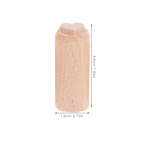 Holz Clay Stempel Beige Robuste Muster Für Töpfern DIY 1