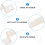 100Pièces Pinces De Fixation En Silicone Pour Bande LED Durable 5