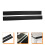 2Pièces Couvre Silicone Cuisine Résistant Chaleur Noir 7