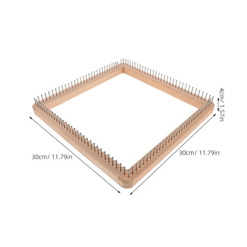 Telaio Tessitura Legno Resistente Per Coperte Sciarpe 1