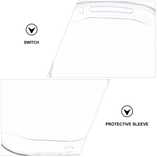 5St Compatibele Transparante Tpu Watch Shell Met Screen Protector 2