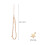 Bracciale Telefono Charm Strap Con Ciondolo Perline Color Oro 2