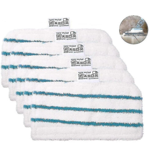 5 Pcs Washable Microfiber Pad for Black & Decker Steam Mop - RiRi 2