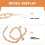 Bracciale Telefono Charm Strap Con Ciondolo Perline Color Oro 5