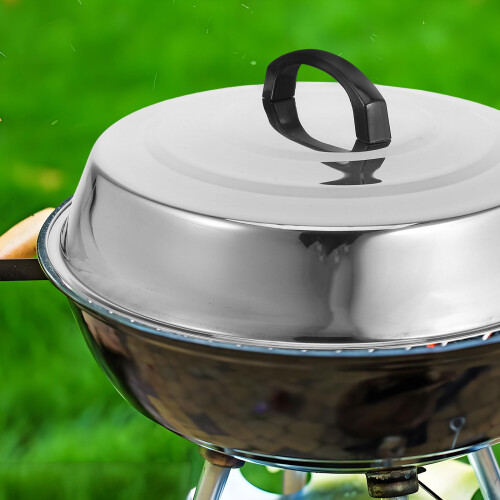 Acciaio Per Uso E Bbq Argento 2