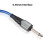 Dark Grey 1/4 Inch Audio Cable 10ft 6.35mm Mono 5