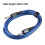 Dark Grey 1/4 Inch Audio Cable 10ft 6.35mm Mono 6