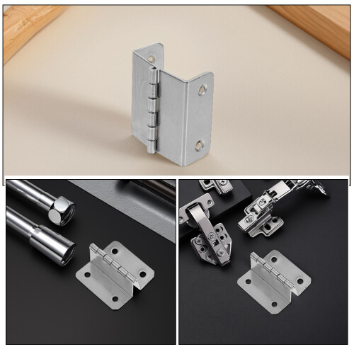 8Pz Cerniere Inox 4 Pieghevoli Per Argento 2