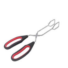 Kitchen Scissor Tongs 33cm Stainless Steel Scissor Cooking Tongs,multifunctional Food Clip Barbecue Charcoal Clip Barbecue Clip Bread Clip Extended Fi