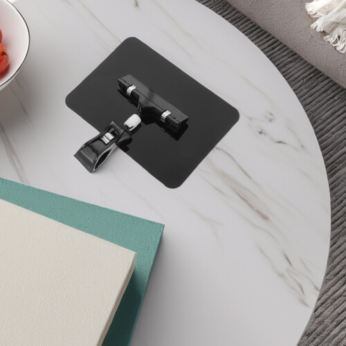 5Pz Segnaprezzi Frutta Nero Riutilizzabile Con Clip Per Banco 2