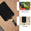 5Pz Segnaprezzi Frutta Nero Riutilizzabile Con Clip Per Banco 5