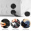 8Pièces En Caoutchouc Noir Anti-Poussière Pour Câblage Machine 4