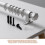1Set Easy Install Blind Wand Wire Sleeve Collar Replacement for Blinds 4