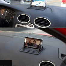 Car Phone Seat Cushion Dashboard Anti-Slip Bracket for Any Smartphone GPS Desk Stand - DD01