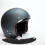 Accessorio Casco Vintage Pelle Con Blocco Raggi Uv Nero 8