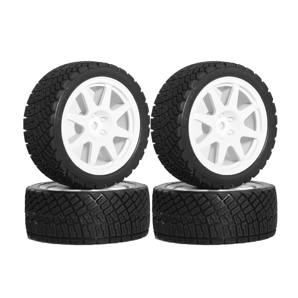 Rc Drift Tires 68Mm 1/10 Rc Car Wheels For Tamiya Tt01 Tt02 Hpi Hsp Kyosho, Enhanced Drift Stability 9771547660170